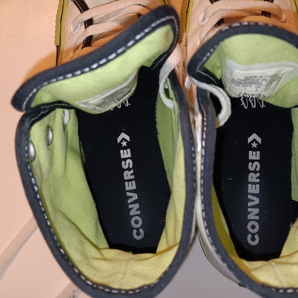 Converse Chuck Taylor All Star Hightops Golf Wang Collab Preowned White/Green - Picture 6 of 13